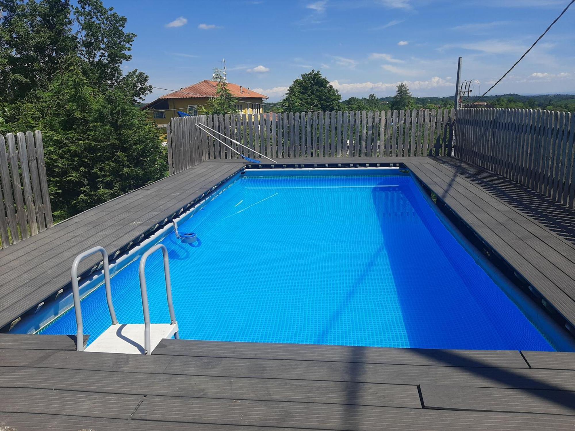 Cascina Teresina Monferrato Piscina Villa Cortazzone Buitenkant foto